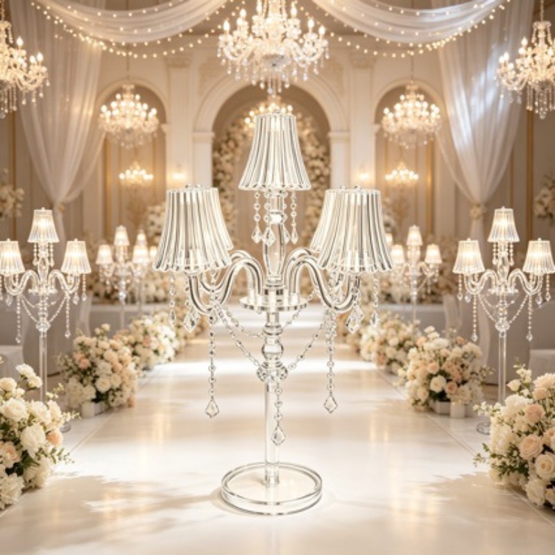 Candle Supplies Luxury - Kristal Mumluklar, Romantik Düğünler İçin Yaratıcı