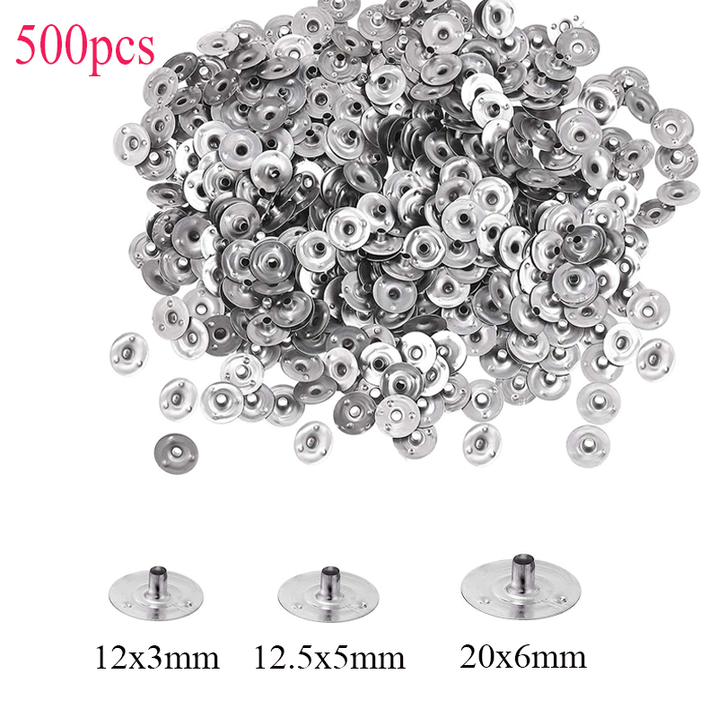 Candle Supplies Wholesale - 500 Parça Mum Fitili Metal Sürdürülebilir