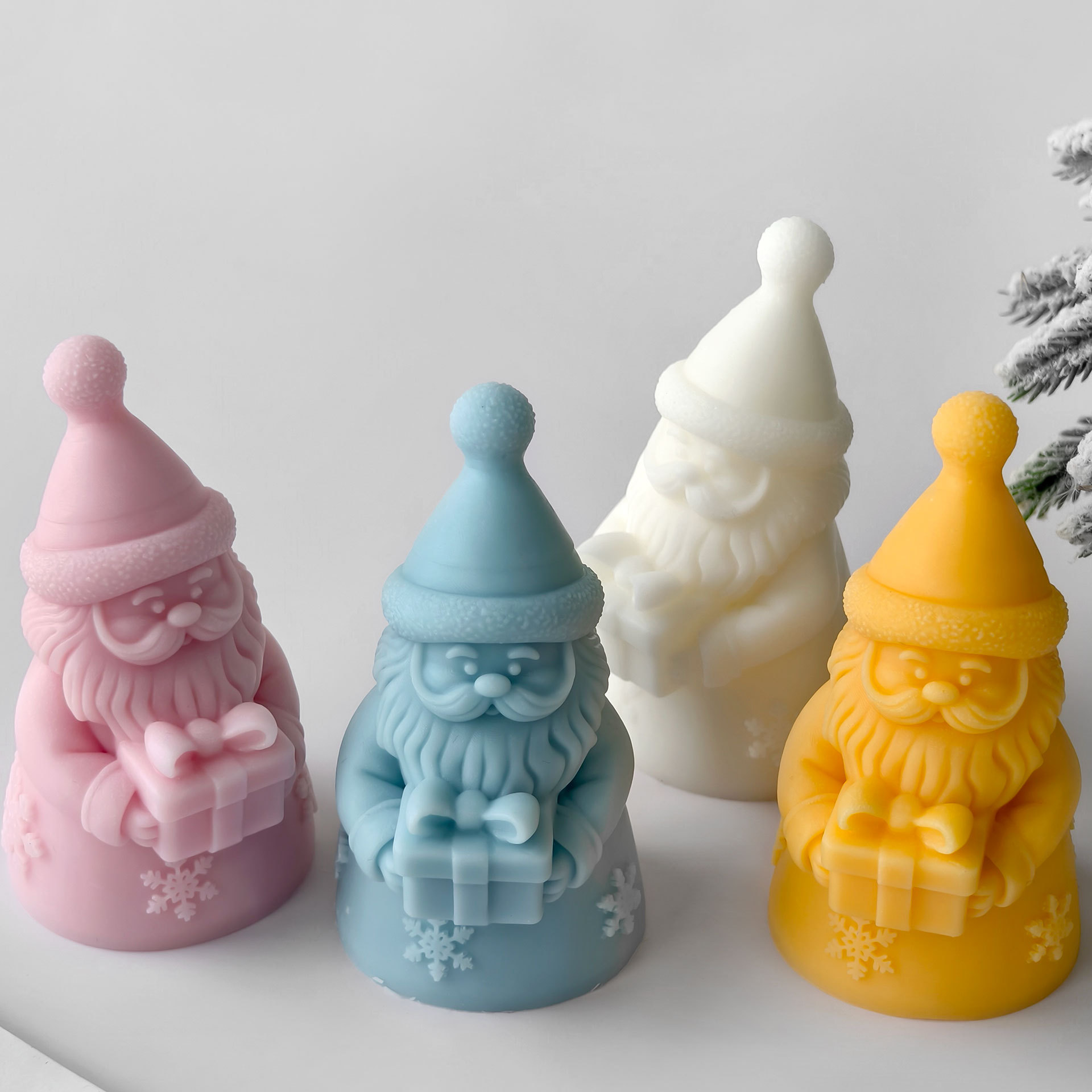 Noel Baba Hediye Kutusu siliko - Candle Making Supplies For Beginners incelemesi ve fiyatı