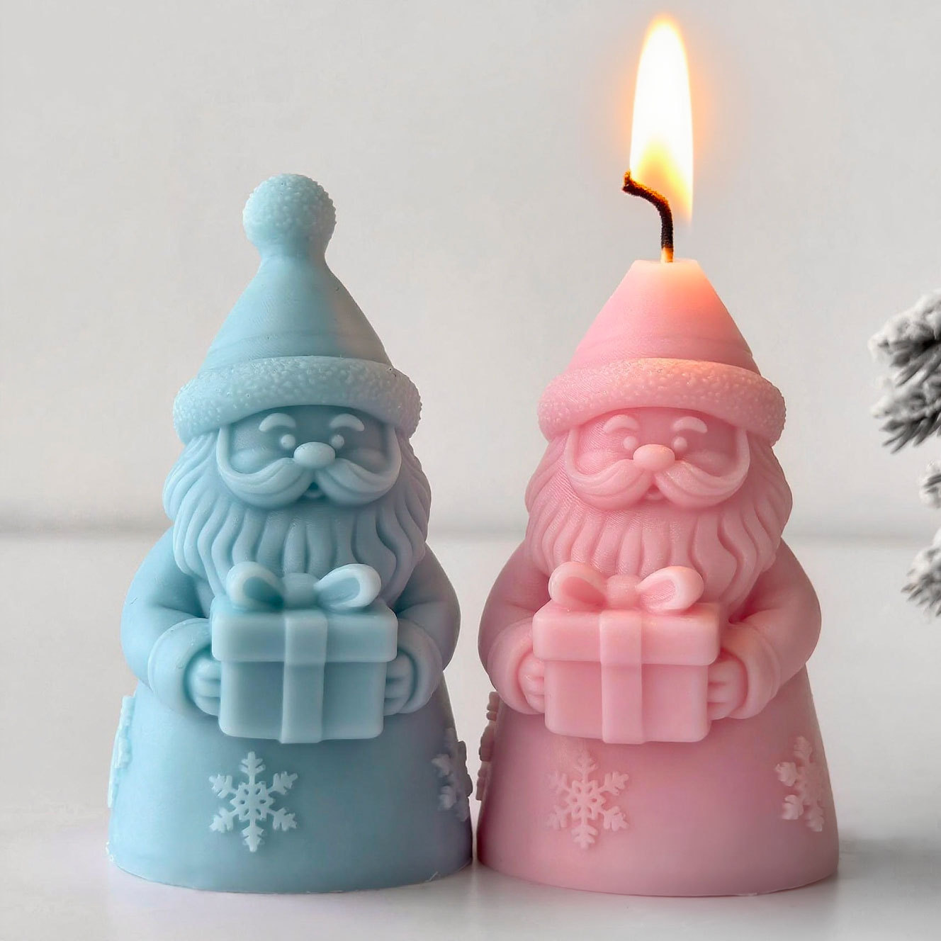 Noel Baba Hediye Kutusu siliko - Candle Making Supplies For Beginners incelemesi ve fiyatı