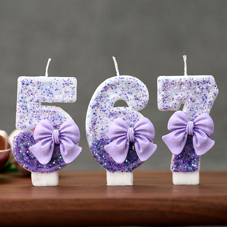 Yaratıcı Simli Kademeli Mor Fi - Candle Supply incelemesi ve fiyatı