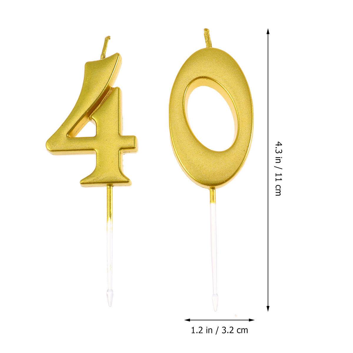 2 Adet Doğum Günü Temalı 40 Nu - Candle Supply incelemesi ve fiyatı